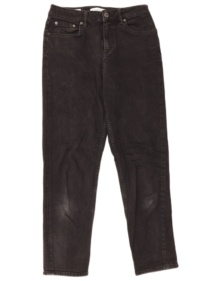 Reiss Womens Slim Jeans W27 L26 Black Cotton