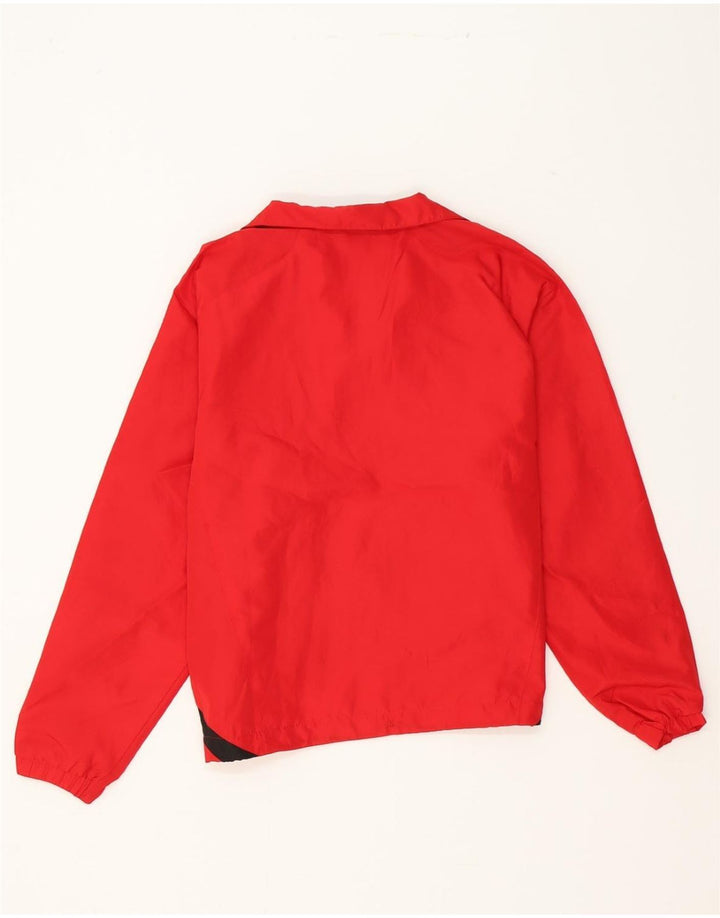 UMBRO Boys Tracksuit Top Jacket 10-11 Years Medium  Red Polyester Vintage Umbro and Second-Hand Umbro from Messina Hembry 