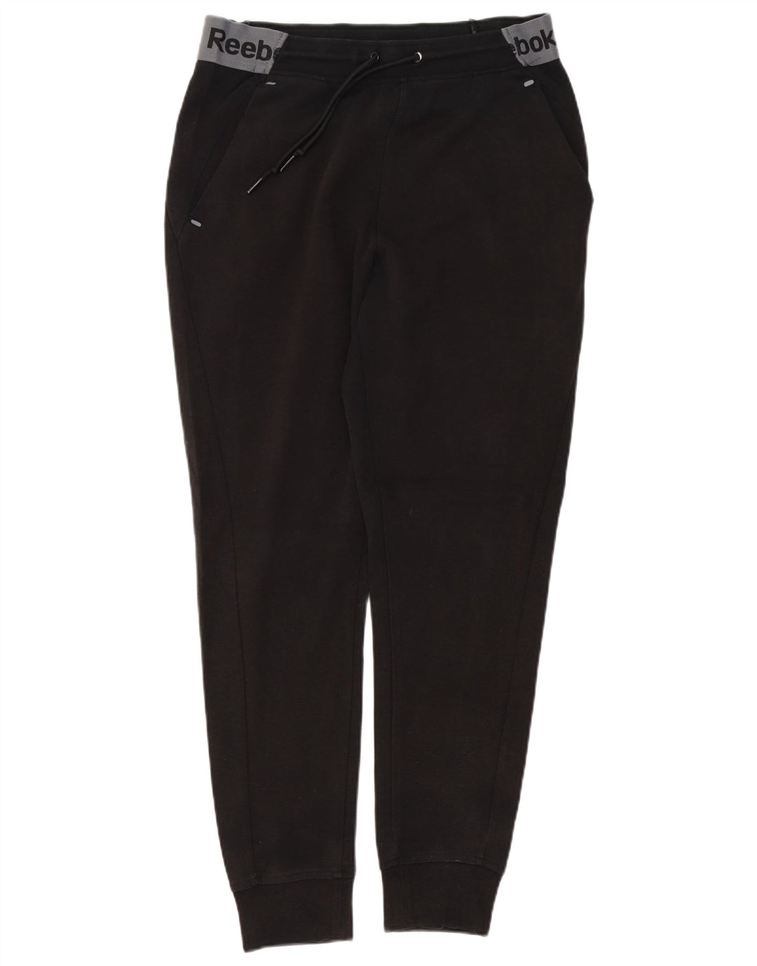REEBOK Herren-Trainingsanzug mit Grafik, Jogginghose, Mittelschwarz, Farbblock
