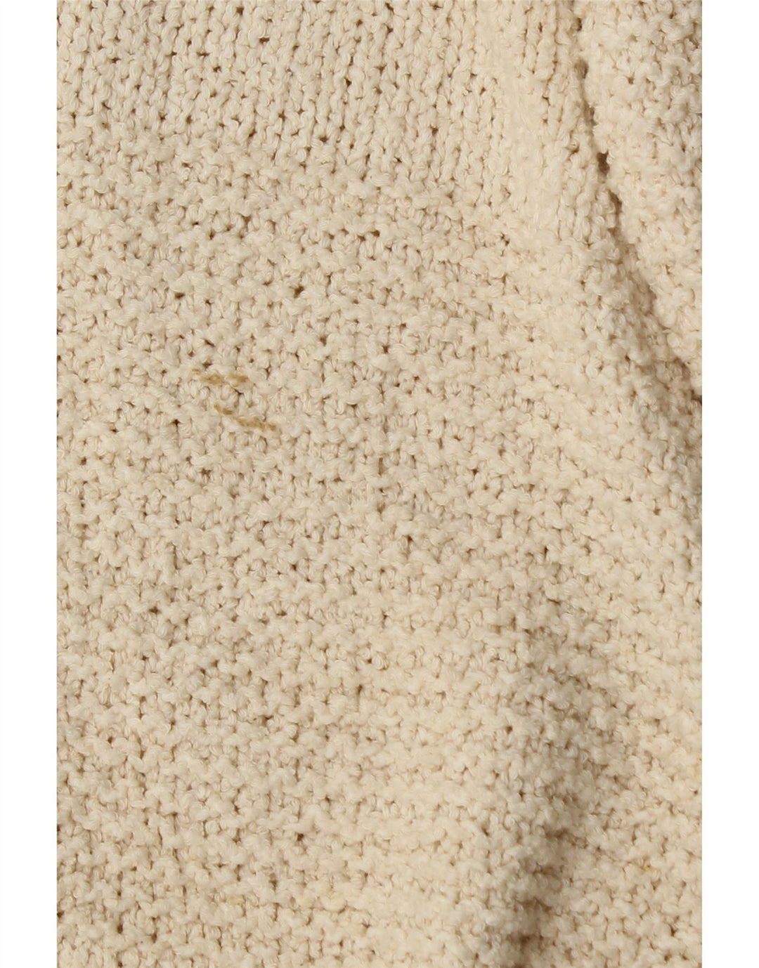 Topshop Womens Oversized Turtle Neck Jumper Sweater UK 8 Small Off White