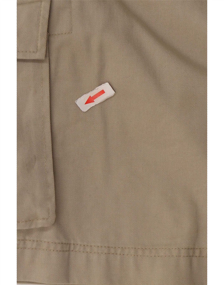 Timberland Mens Cargo Shorts W33 Medium Beige Cotton