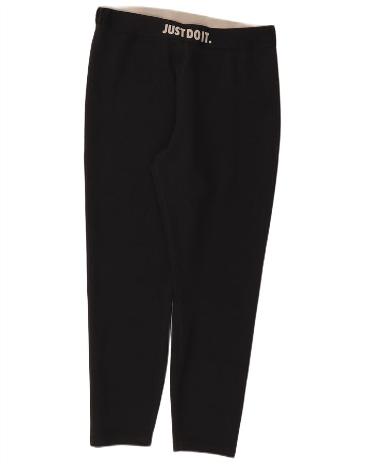 Leggings grafic Nike pentru femei UK 18 XL Poliester negru