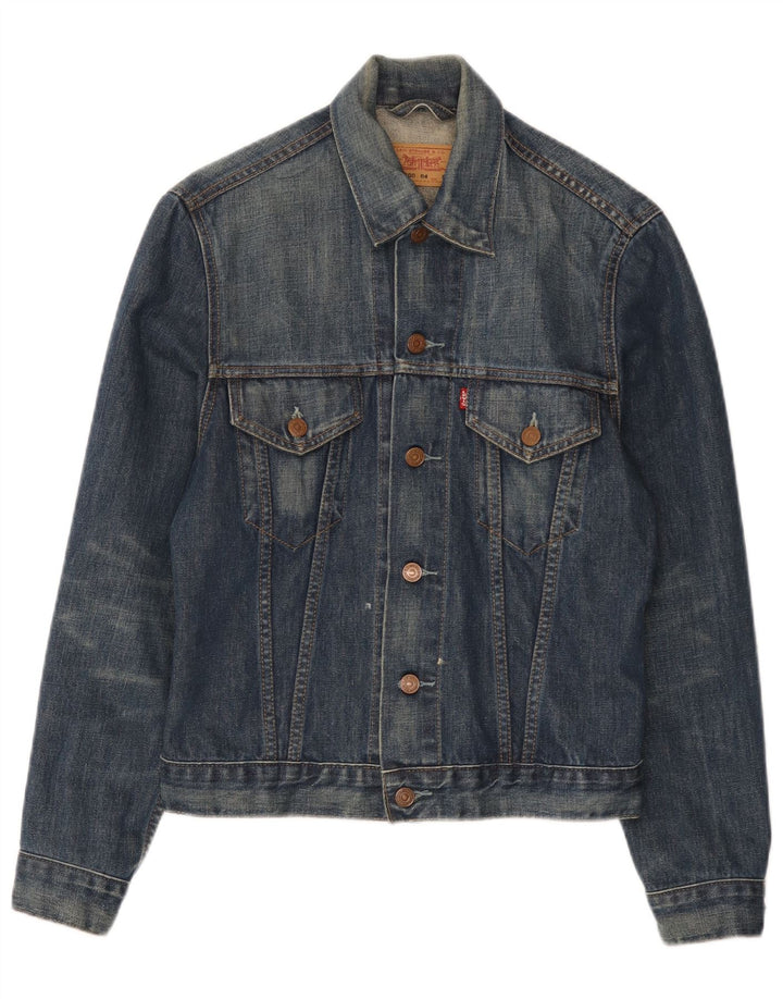 Levi's Boys denimjakke 11-12 år Medium blå bomuld