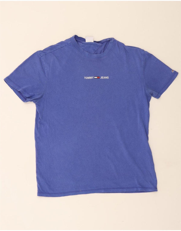 Tommy Hilfiger Herren T-Shirt Top Small Blau