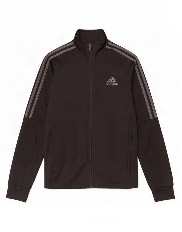 Adidas Mens Aeroready tréningruha felső kabát UK 36/38 kis fekete poliészter