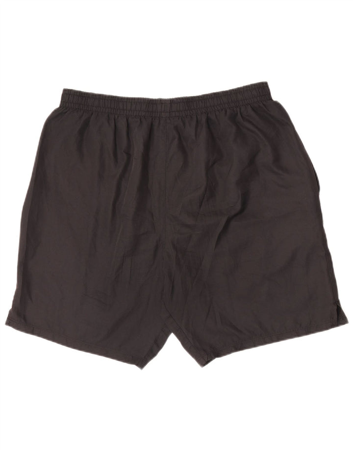 Pantaloni scurți sport Umbro pentru bărbați, mari, negru, poliester color bloc