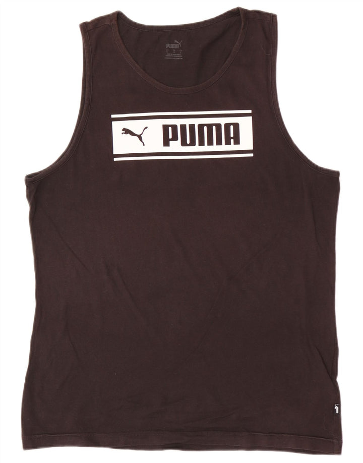 Ανδρικό φούτερ Puma Jumper μεγάλο μαύρο βαμβακερό