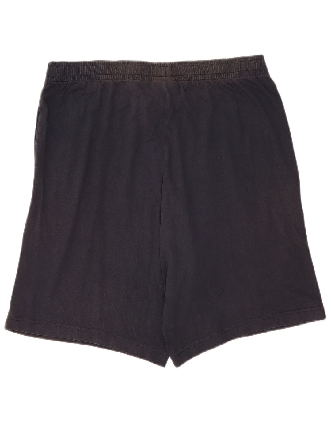 CHAMPION Mens Sport Shorts 2XL Navy Blue Cotton