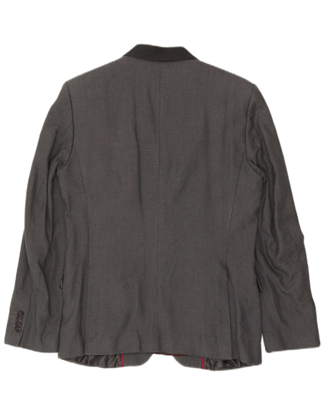 Giacca blazer a 2 bottoni da uomo Zara EU 48 cotone grigio medio