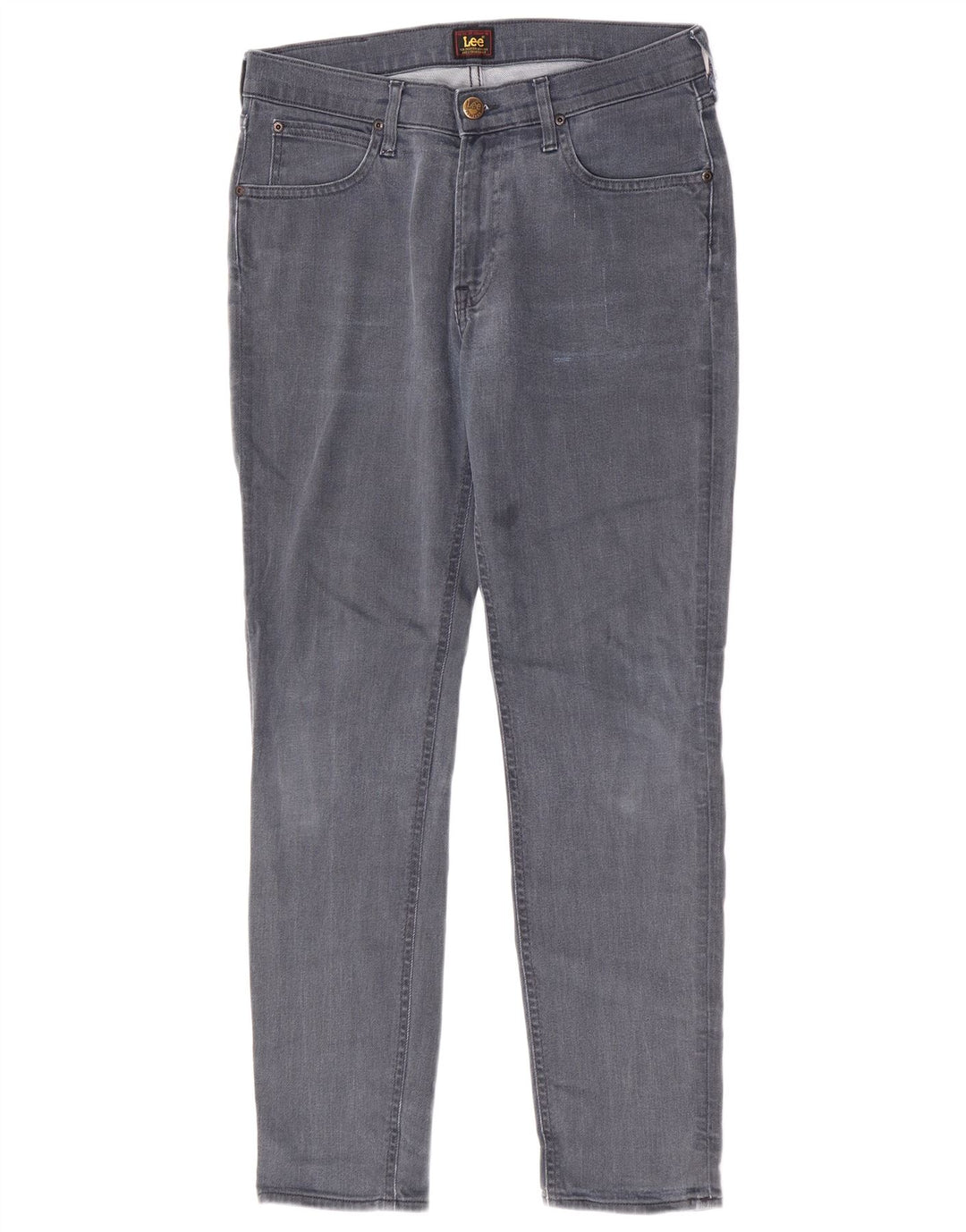 Lee Womens Tapered Slim Jeans W31 L30 Blue Cotton