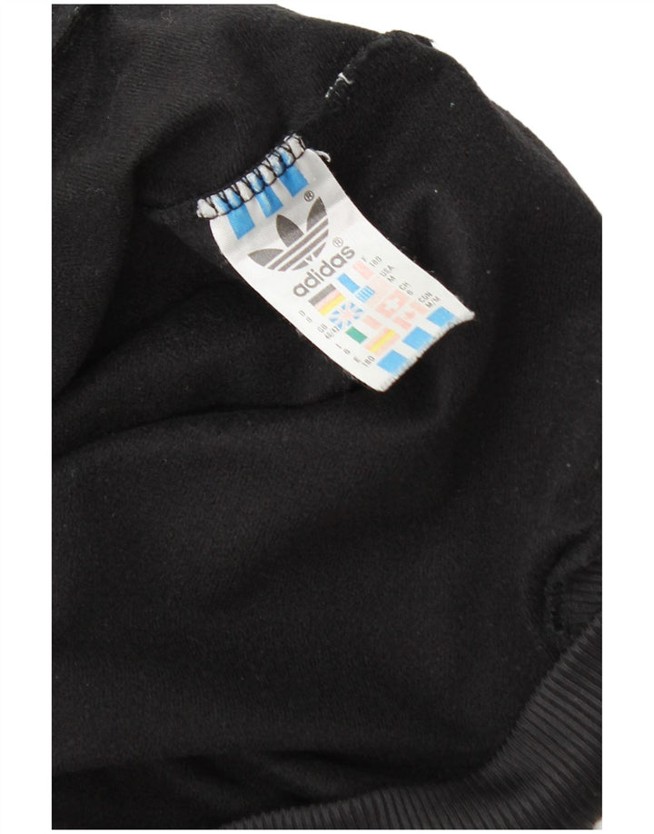 Adidas Mens Tracksuit Top Jacket UK 40/42 Medium Black