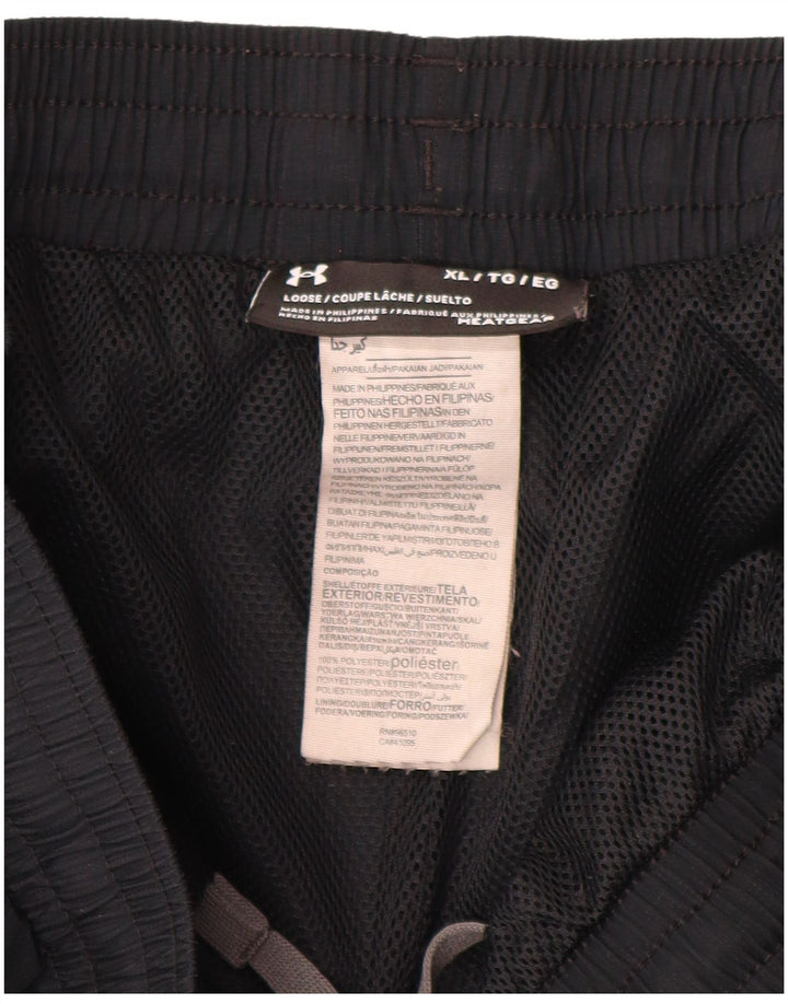 Męskie spodnie dresowe Under Armour Graphic XL, czarne, poliestrowe