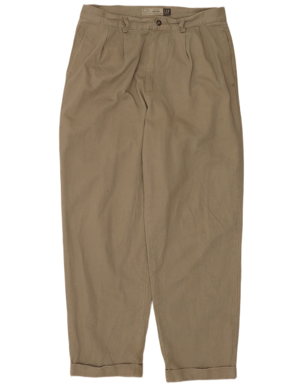Мужские брюки-чиносы Gap Easy Fit W33 L30, бежевый хлопок
