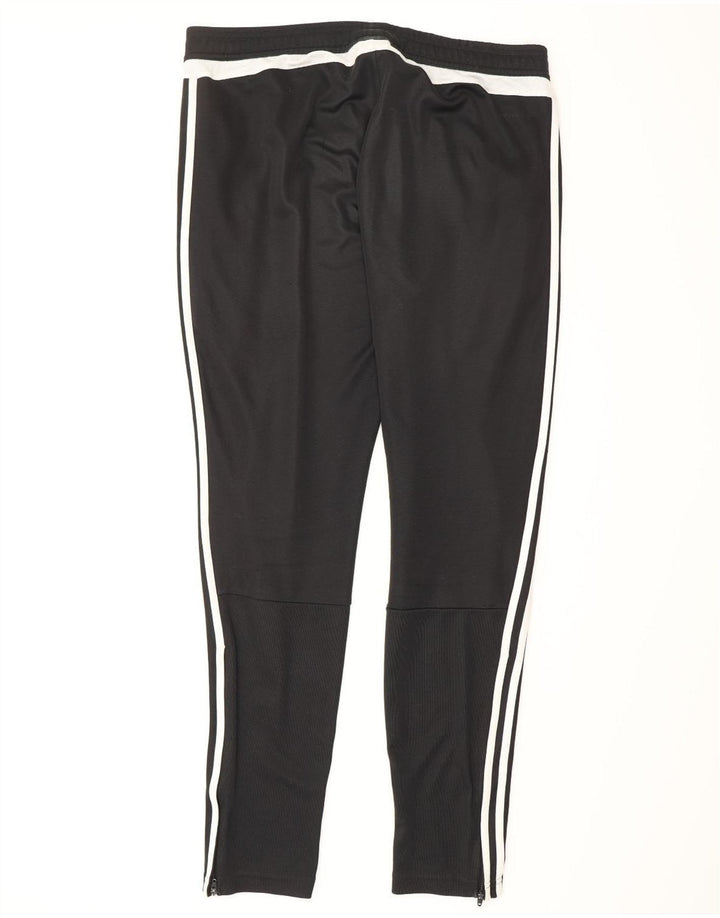 ADIDAS Mens Climalite Tracksuit Trousers Medium  Black Colourblock