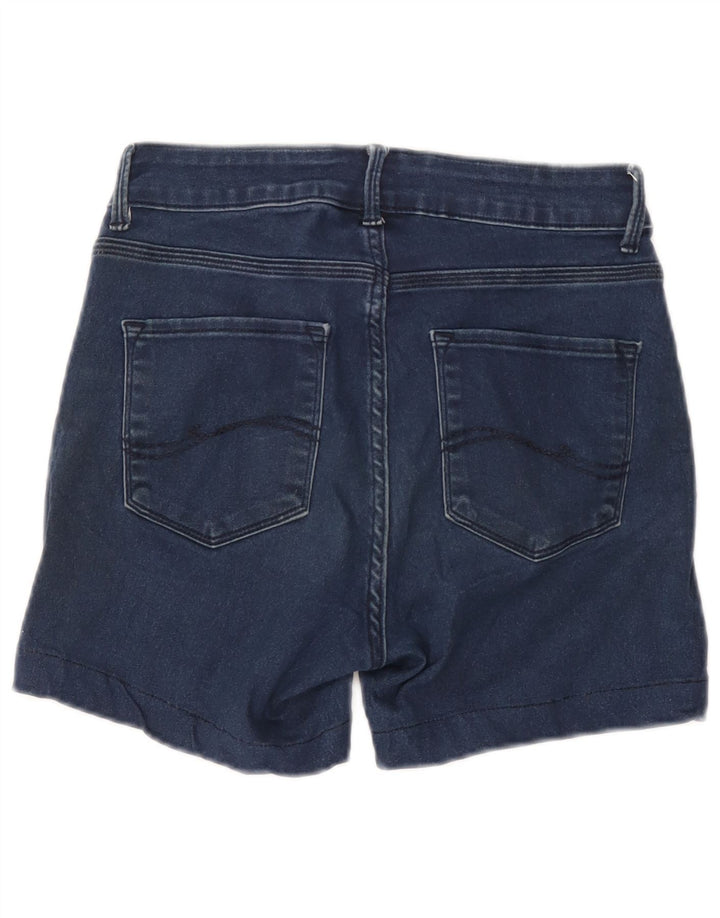 Lee Womens Easy Fit Denim Shorts W30 Medium Navy Blue