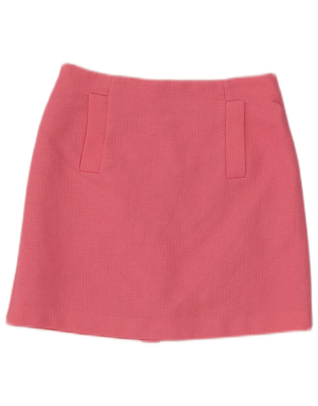 Zara Mujer Mini Falda XS W24 Rosa Poliéster