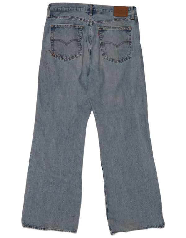 Jeans Bootcut invecchiati da donna Levi's W29 L33 cotone blu