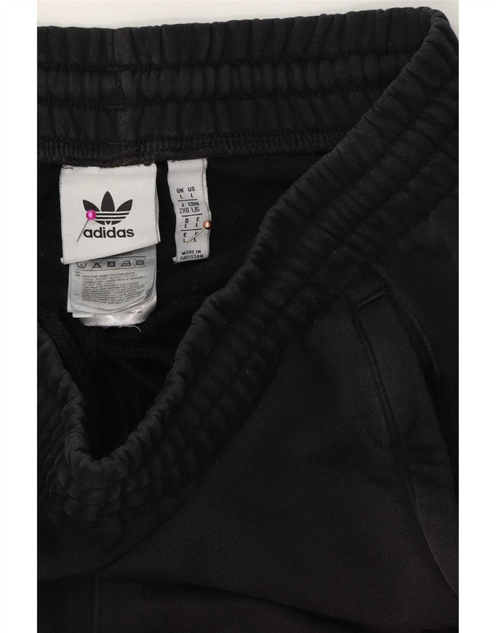 Adidas Mens Sport Shorts Large Black Cotton