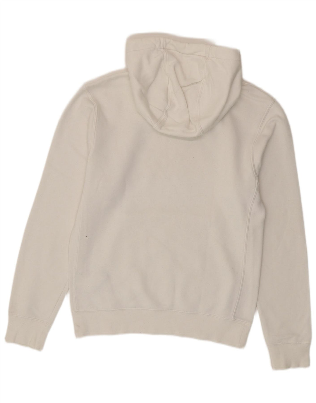 Nike Mens Hoodie Jumper XS White Cotton