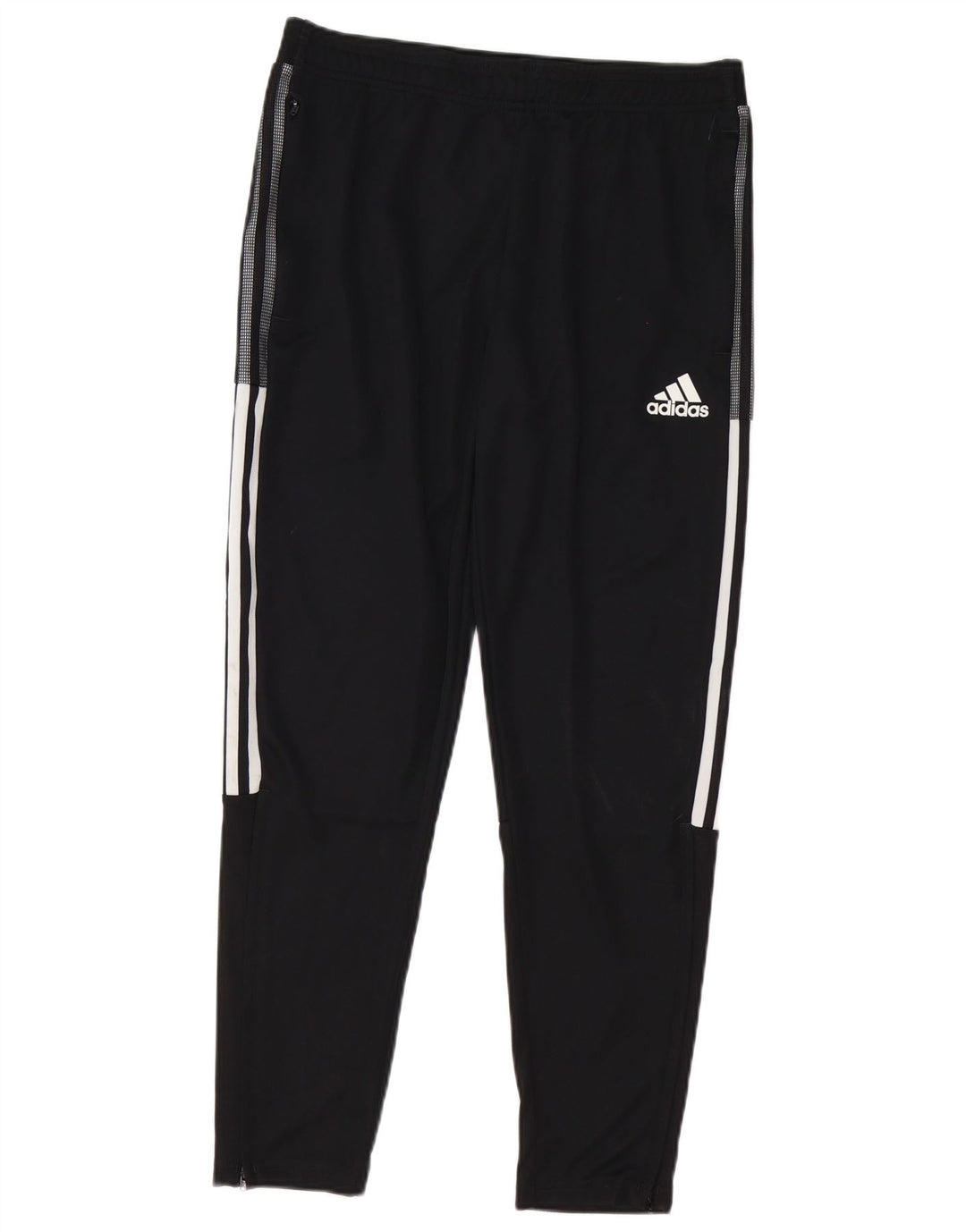 Adidas Mens Aeroready Tracksuit Trousers Joggers Large Black Polyester