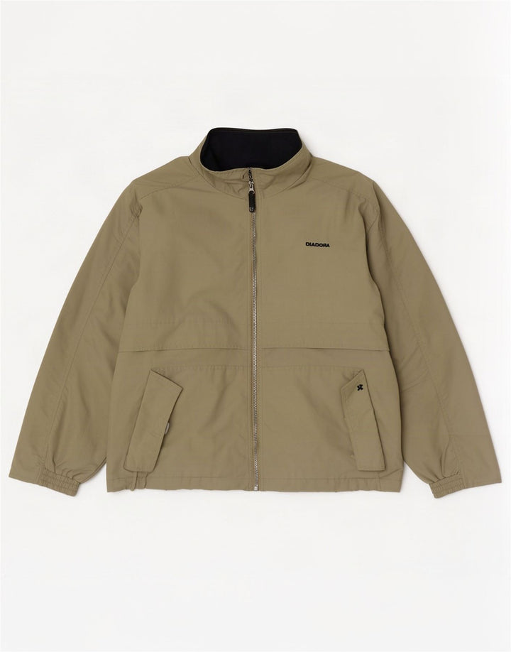 Jachetă de ploaie Diadora pentru bărbați UK 38 Medium Khaki Poliamidă