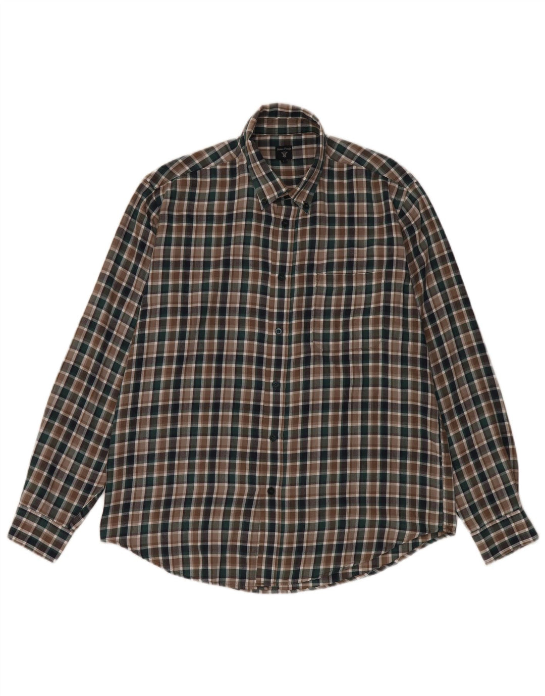 James Pringle herre flannelskjorte stor flerfarvet ternet