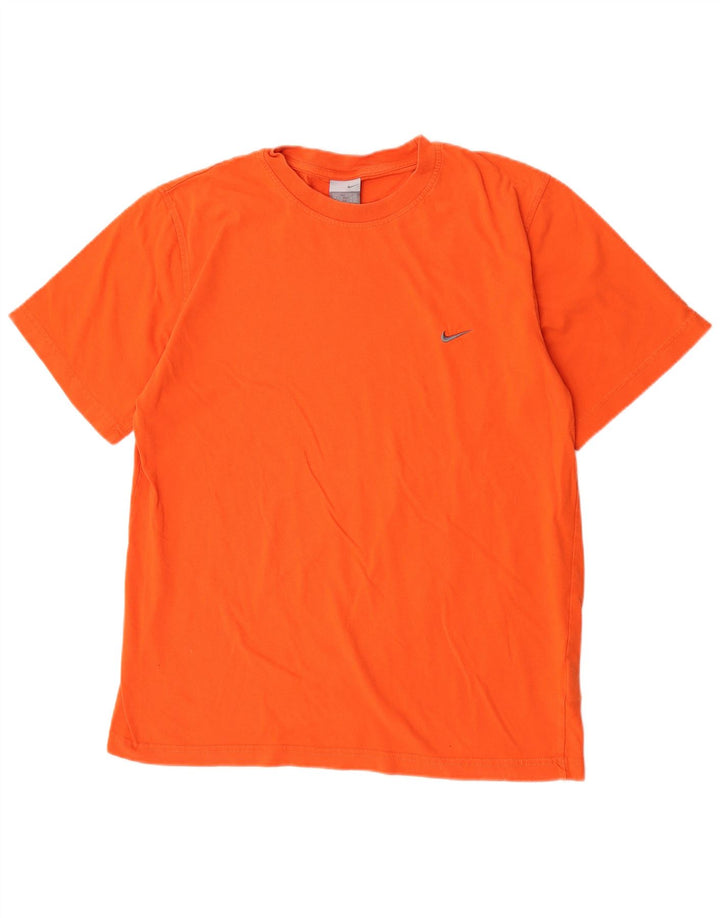 T-shirt da uomo Nike Top UK 39/41 cotone arancione medio