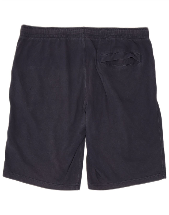 Nike Mens Sport Shorts Large Navy Blue Cotton