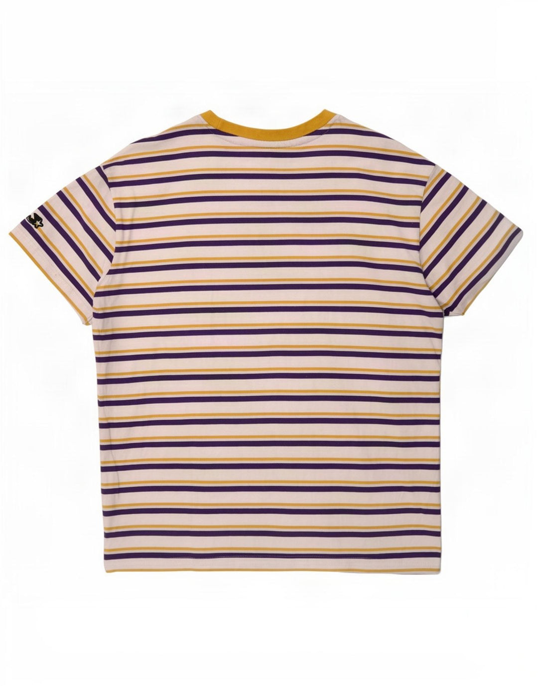 Starter Mens BLACK LABEL Graphic T-Shirt Top Large White Striped Cotton