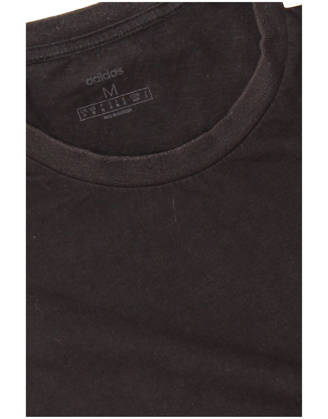 Maglietta Adidas da uomo Top media nera