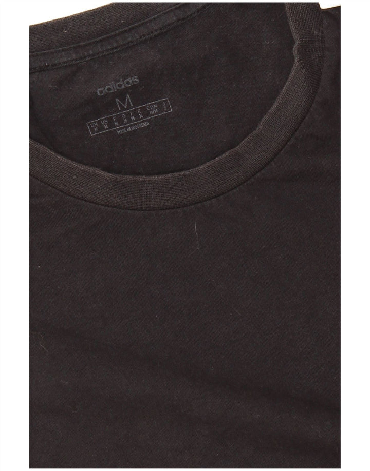 Maglietta Adidas da uomo Top media nera