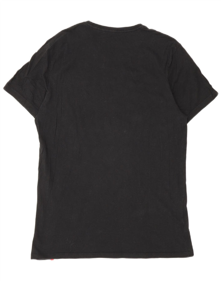 Levi's Dame T-Shirt Top UK 12 Medium Sort