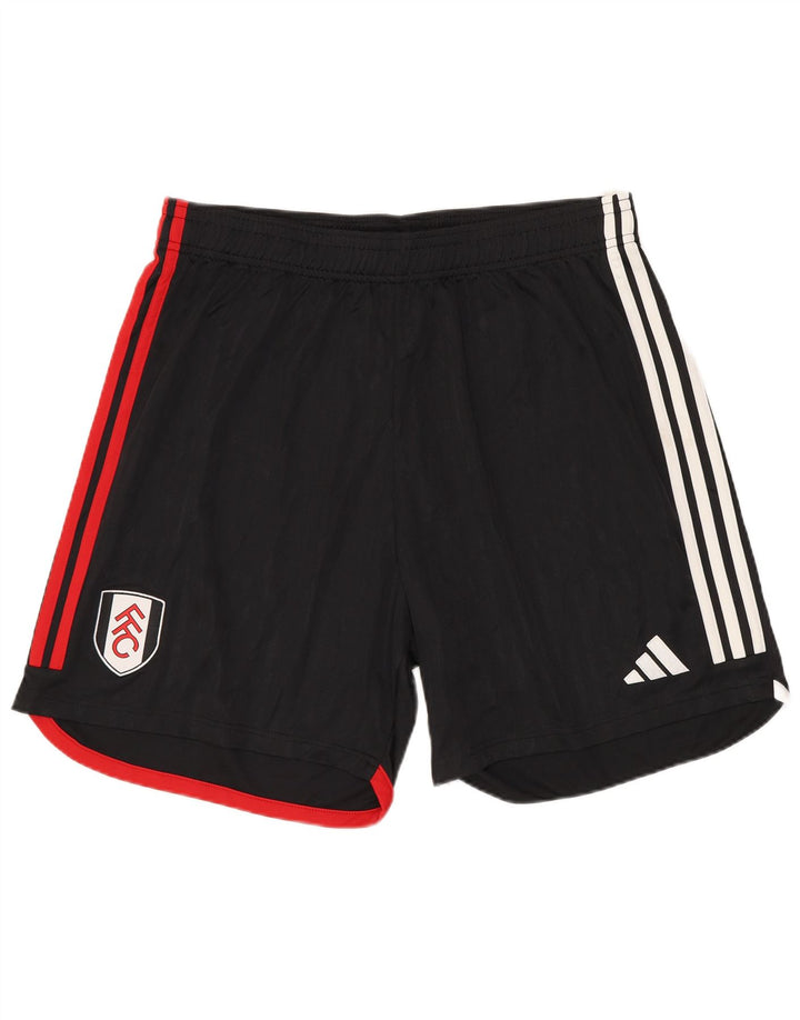 Pantaloncini sportivi da uomo Adidas grandi in poliestere nero