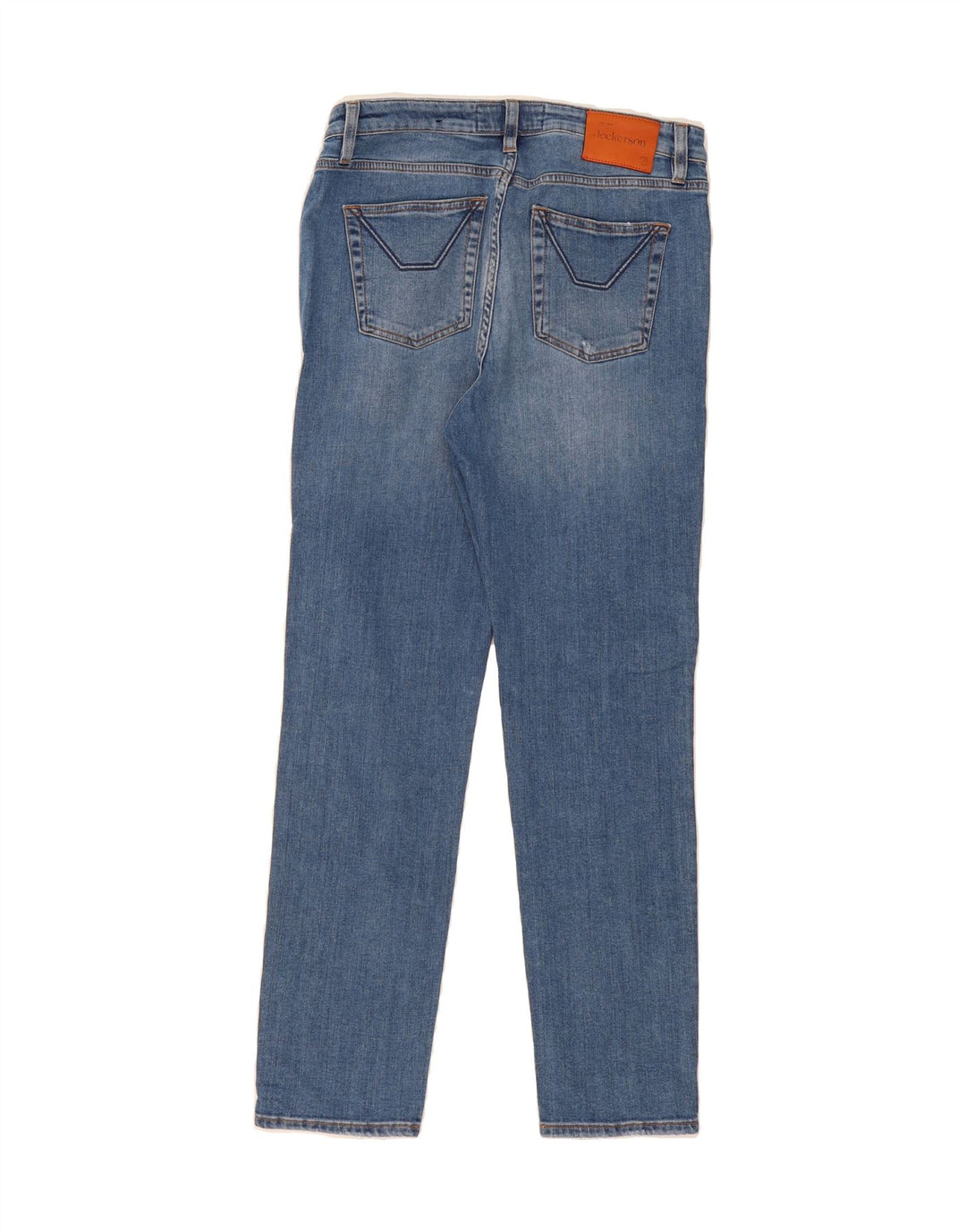 JECKERSON Mens Slim Jeans W32 L32 Blue Cotton Vintage Jeckerson and Second-Hand Jeckerson from Messina Hembry 