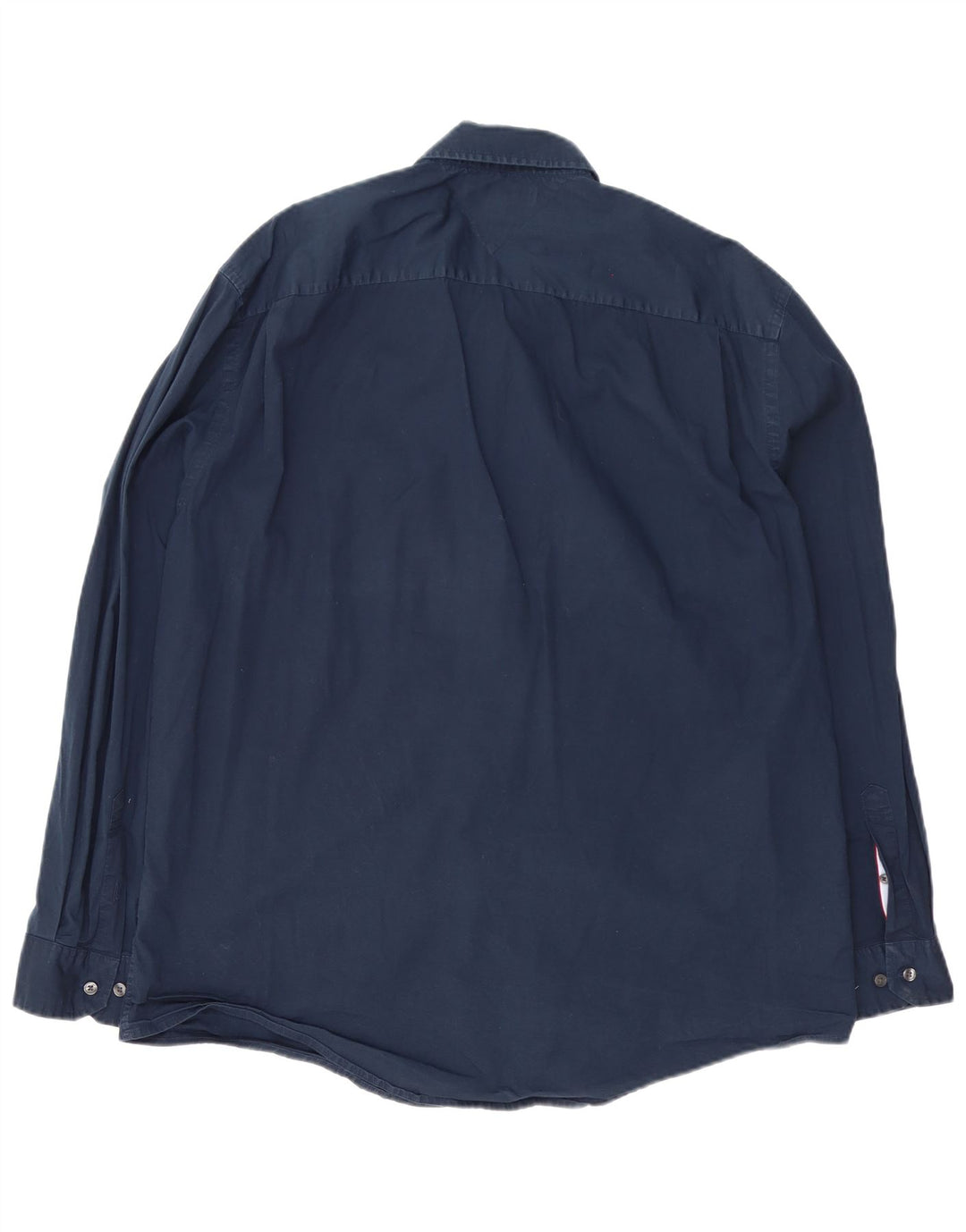 Tommy Hilfiger Mens Shirt 2XL Navy Blue Cotton