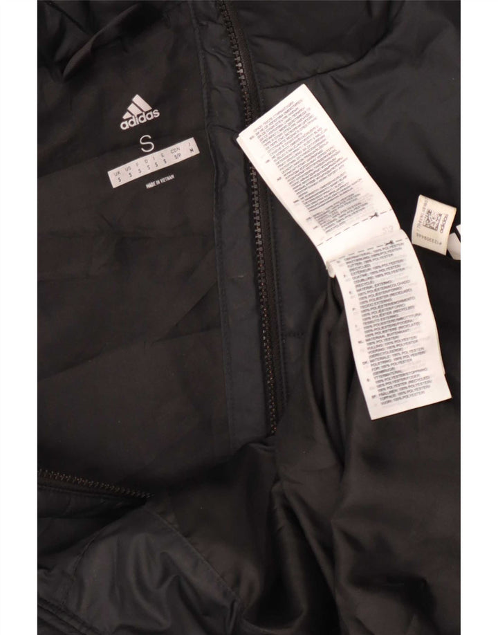 Adidas Chaqueta acolchada para hombre UK 36 Small Negro Poliéster
