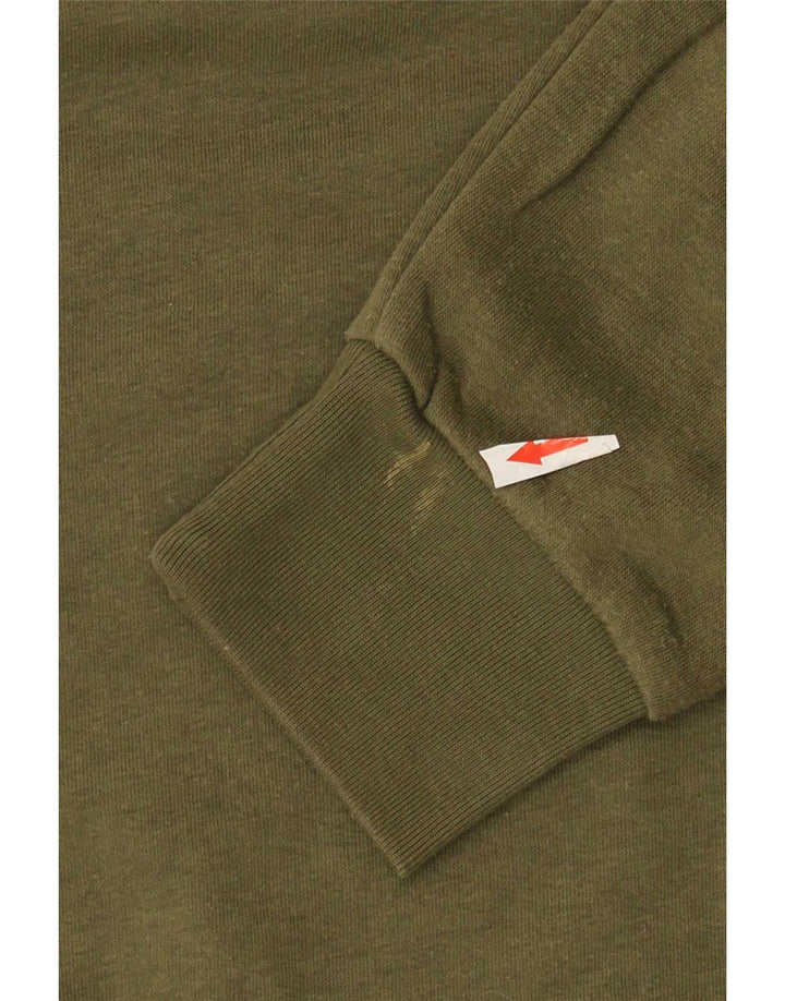 Gap Herren-Sweatshirt mit Grafik, Größe S, Khaki, Baumwolle