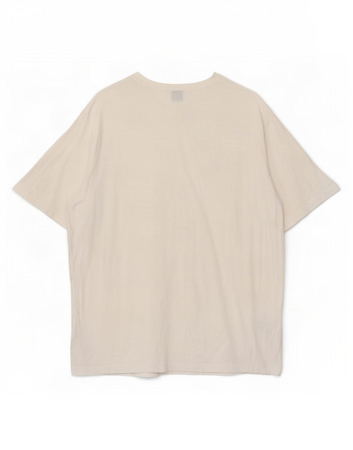 Hugo Boss Mens T-Shirt Top XL White Cotton