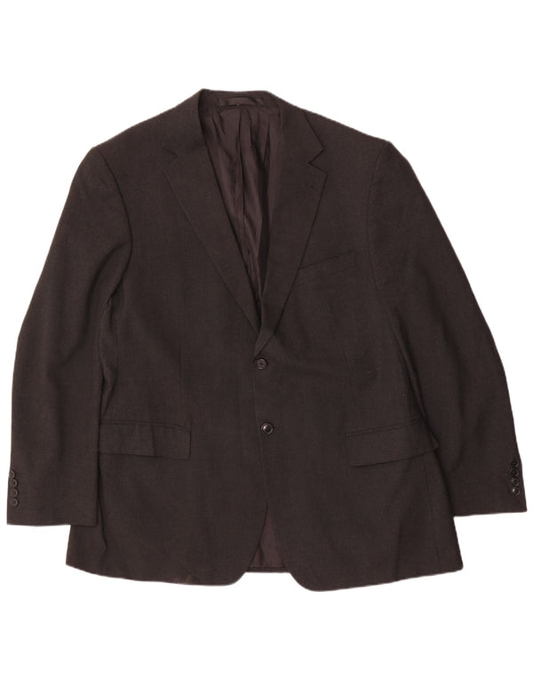 Marks & Spencer Męska marynarka zapinana na 2 guziki, UK 44 XL, szary poliester