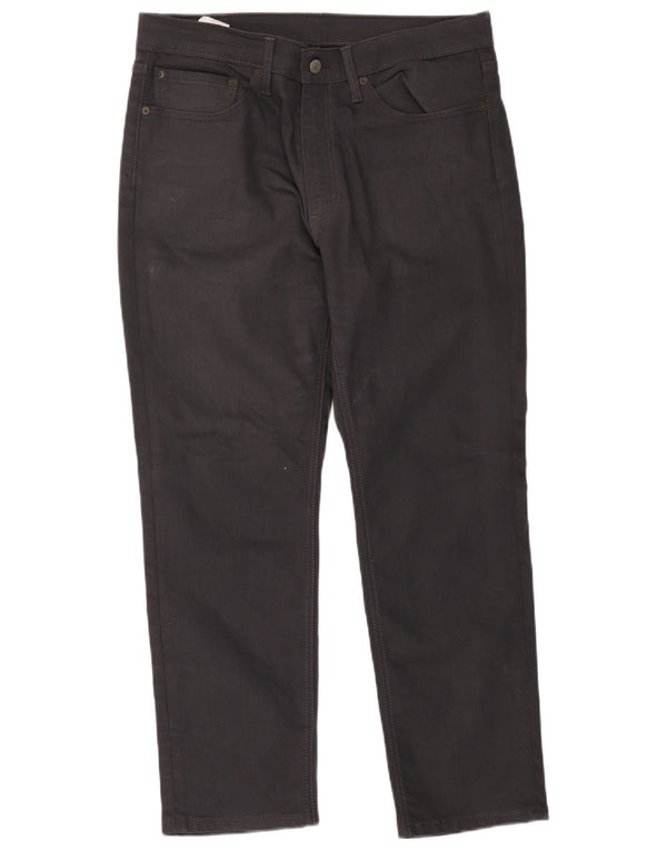 Pantaloni casual affusolati Levi's 541 da donna W34 L30 in cotone grigio