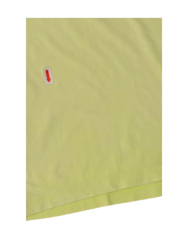 CARRERA Mens Graphic T-Shirt Top Small Yellow