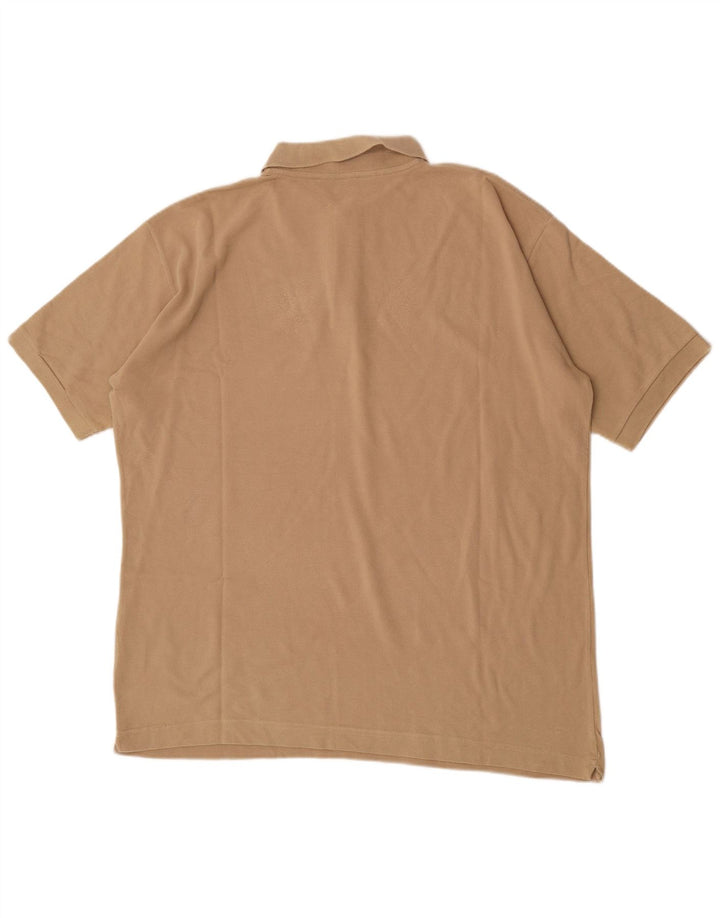 Kappa Mens Polo Shirt 2XL Beige Cotton