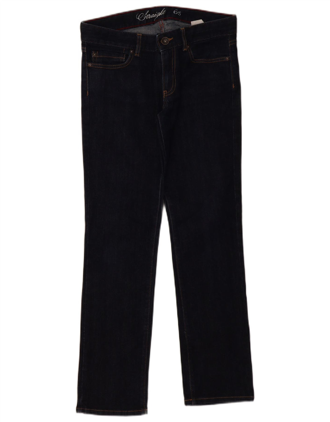 Jeans dritti da donna Tommy Hilfiger US 6 medio W32 L30 blu navy