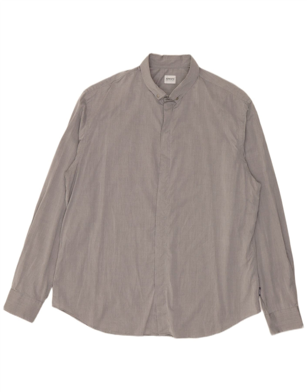 Armani Collezioni Mens Shirt 2XL Grey