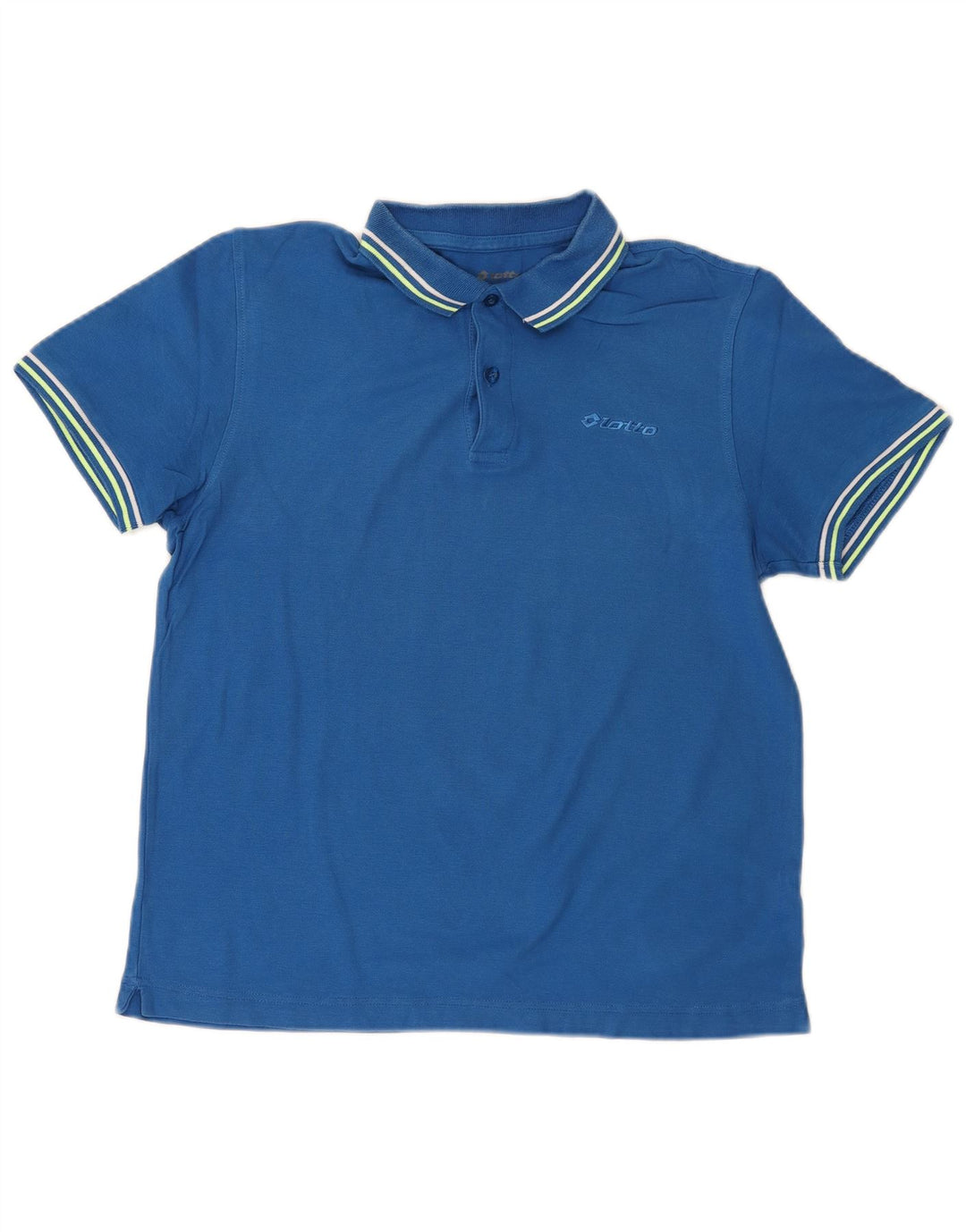 LOTTO Mens Polo Shirt Small Blue
