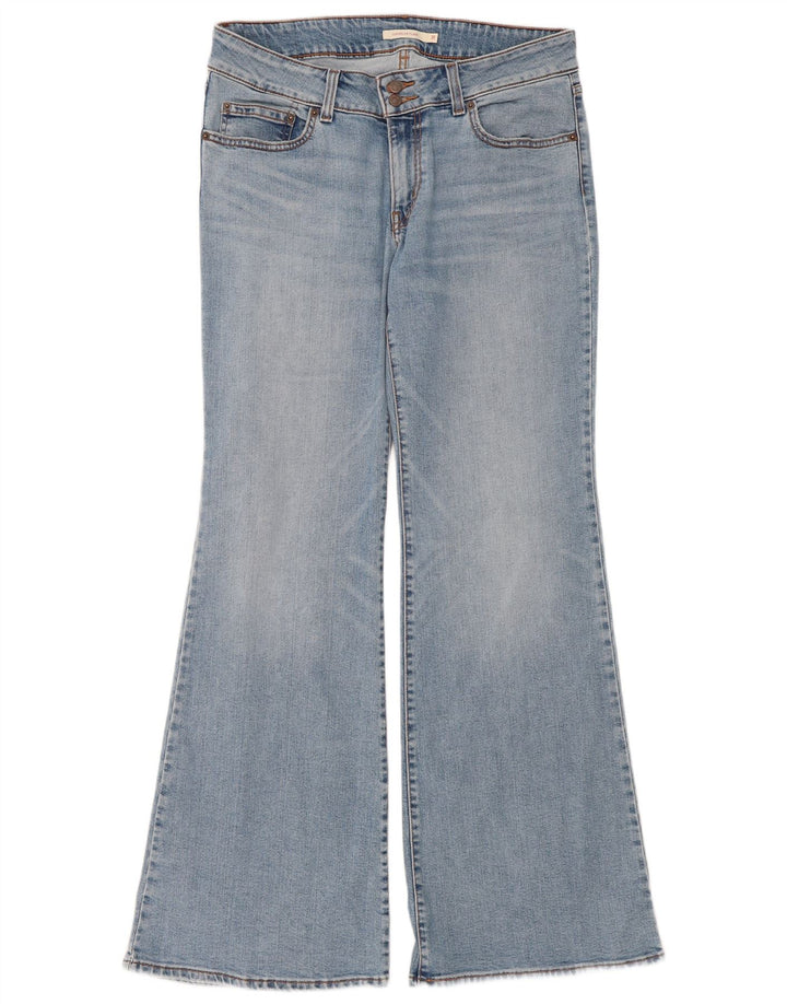Jeans Levi's da donna super svasati W31 L34 cotone blu