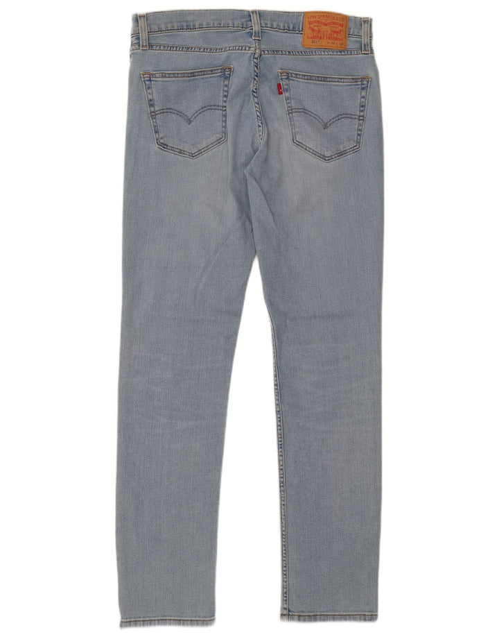 LEVI'S Womens 511 Slim Jeans W32 L32  Blue Cotton