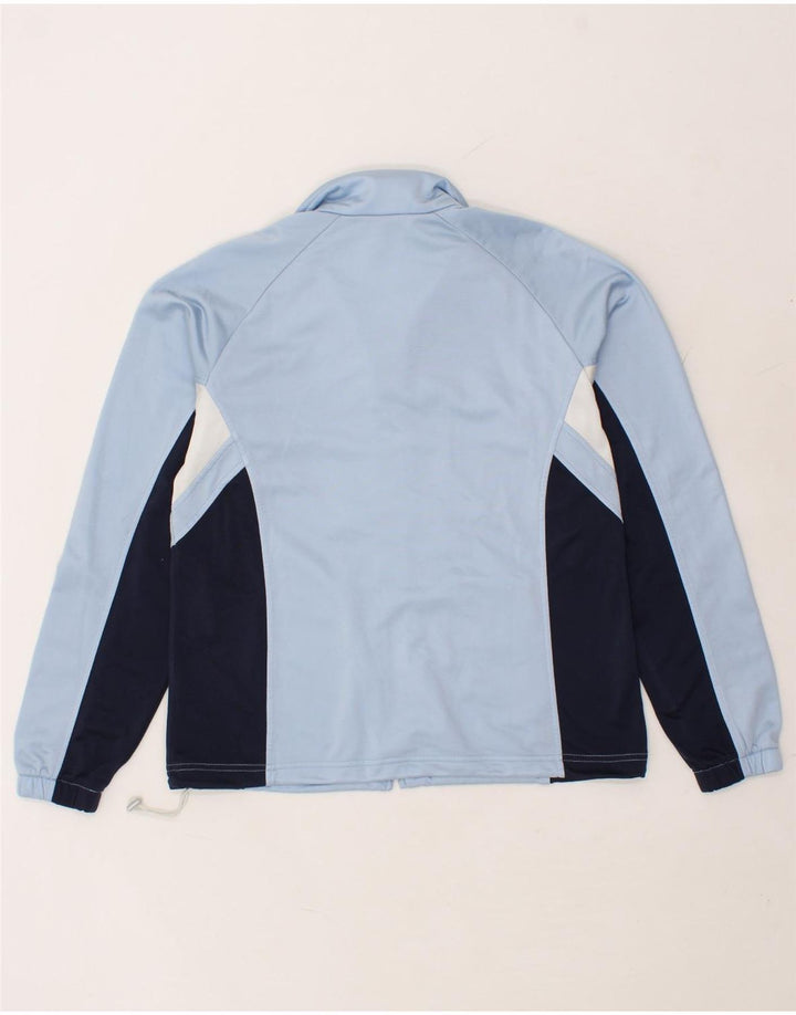 DIADORA Womens Tracksuit Top Jacket UK 14 Medium Blue Colourblock Vintage Diadora and Second-Hand Diadora from Messina Hembry 