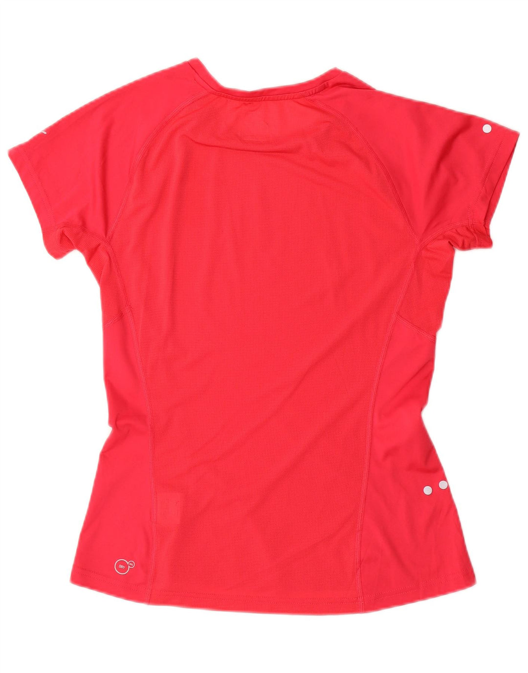 Puma Womens Graphic T-Shirt Top UK 10 Small Red Polyester
