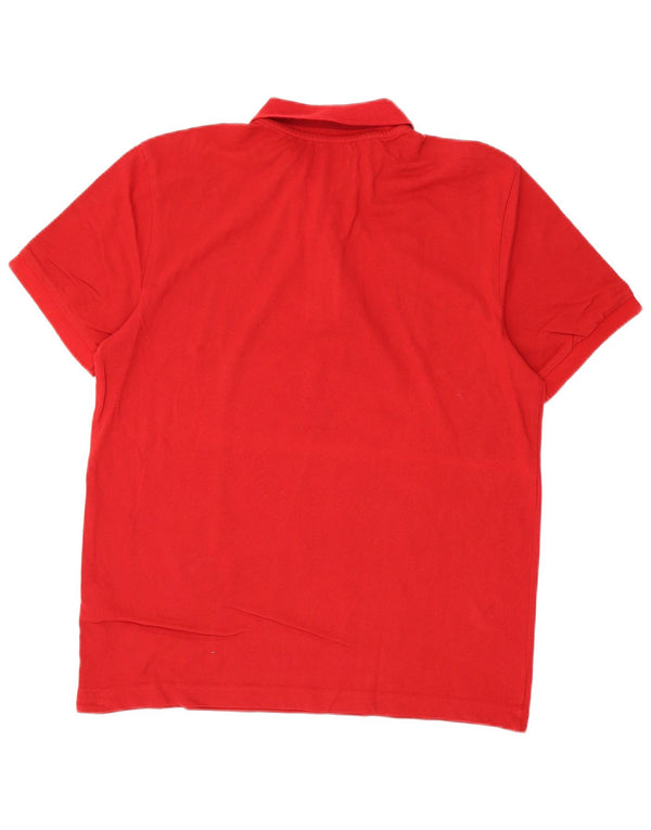 Polo Kappa Uomo XL Rosso Cotone